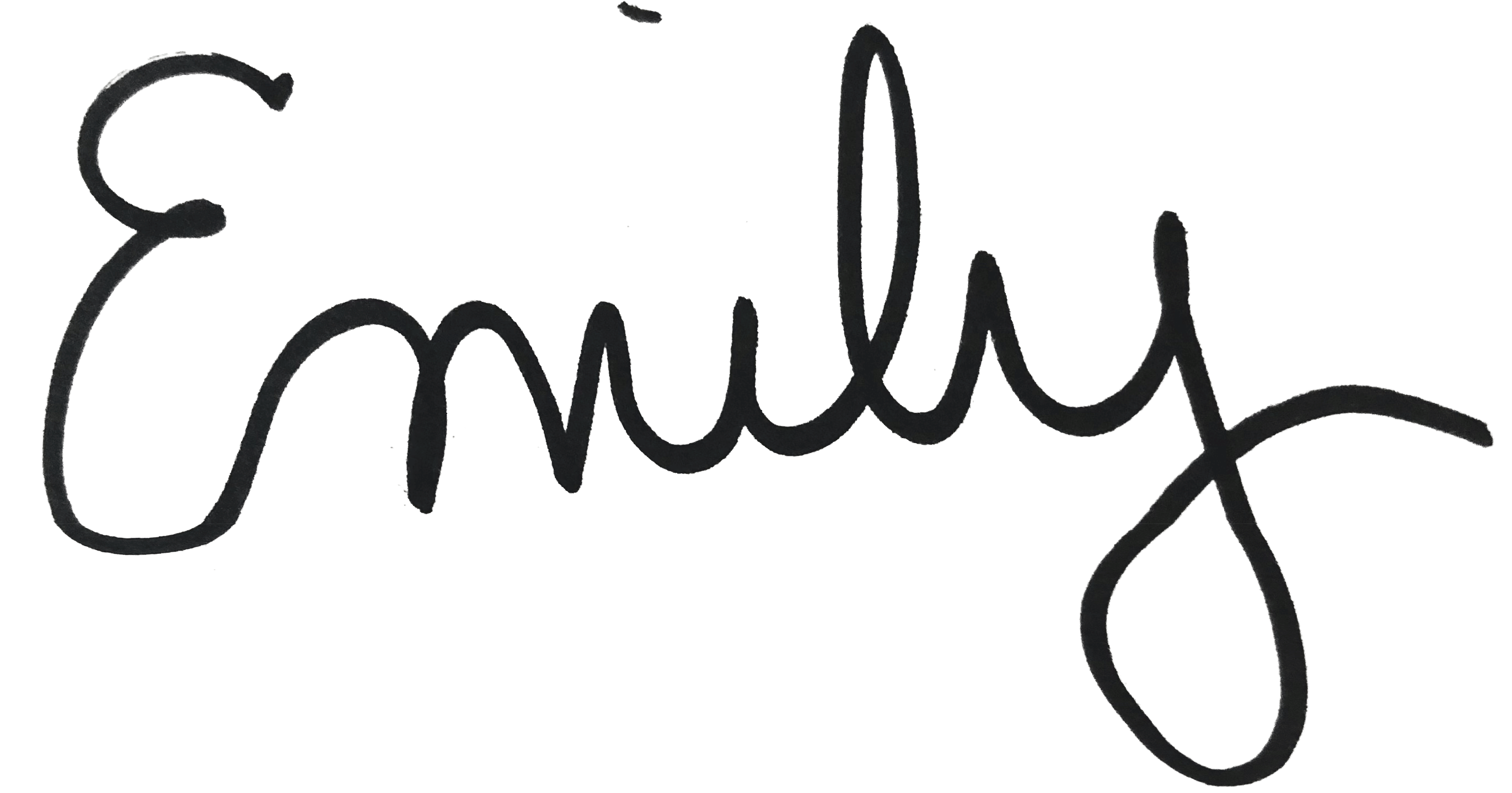 A handwritten Emily